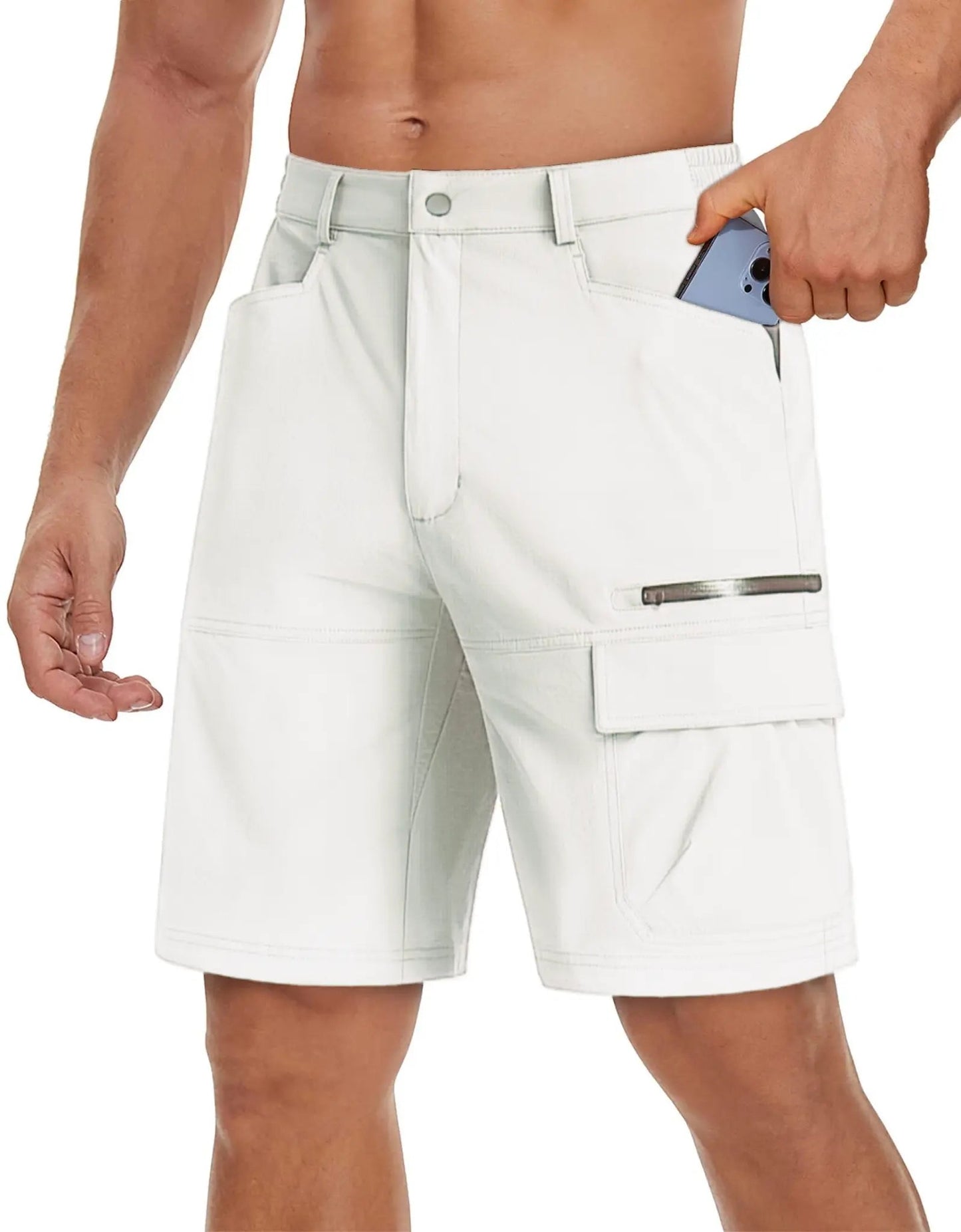 🔥Men's summer cargo shorts casual lightweight quick-drying anti-scratch combat work shorts
