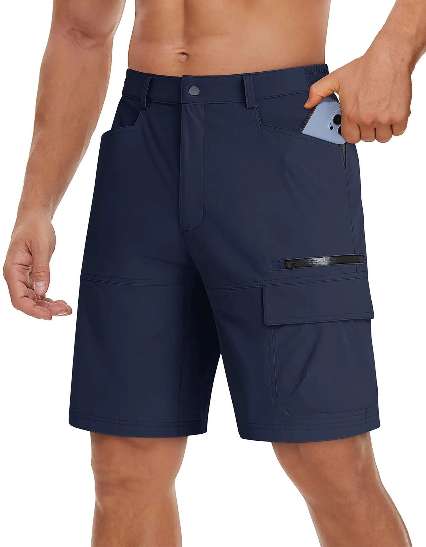 🔥Men's summer cargo shorts casual lightweight quick-drying anti-scratch combat work shorts