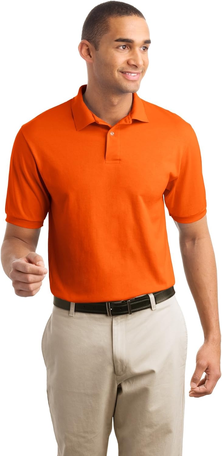 Hanes Men’s X-Temp Short Sleeve Polo Shirt, Midweight Men's Shirt