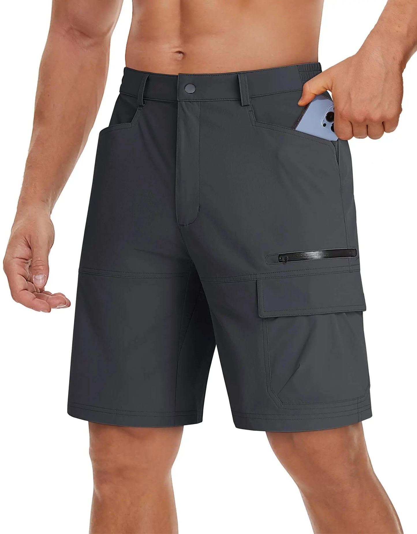 🔥Men's summer cargo shorts casual lightweight quick-drying anti-scratch combat work shorts